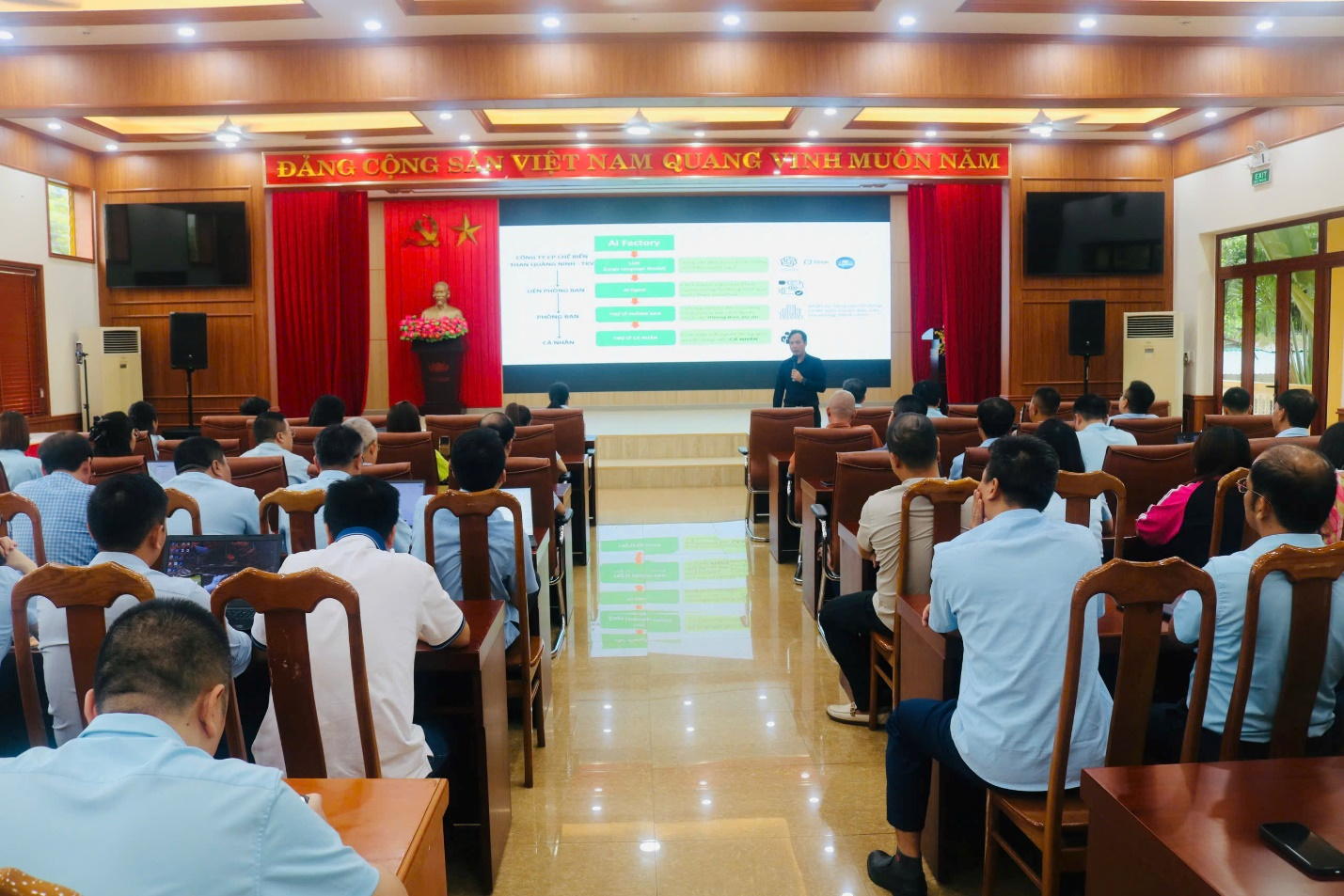 Công ty Chế biến than Quảng Ninh – TKV tổ chức đào tạo ứng dụng AI trong tư duy chiến lược và tối ưu hóa nội bộ